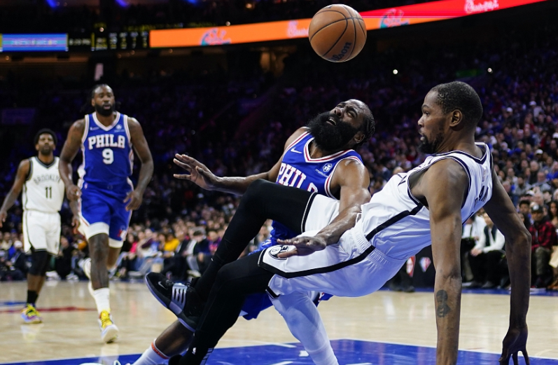  篮网交易传闻 杜兰特或联手恩比德  